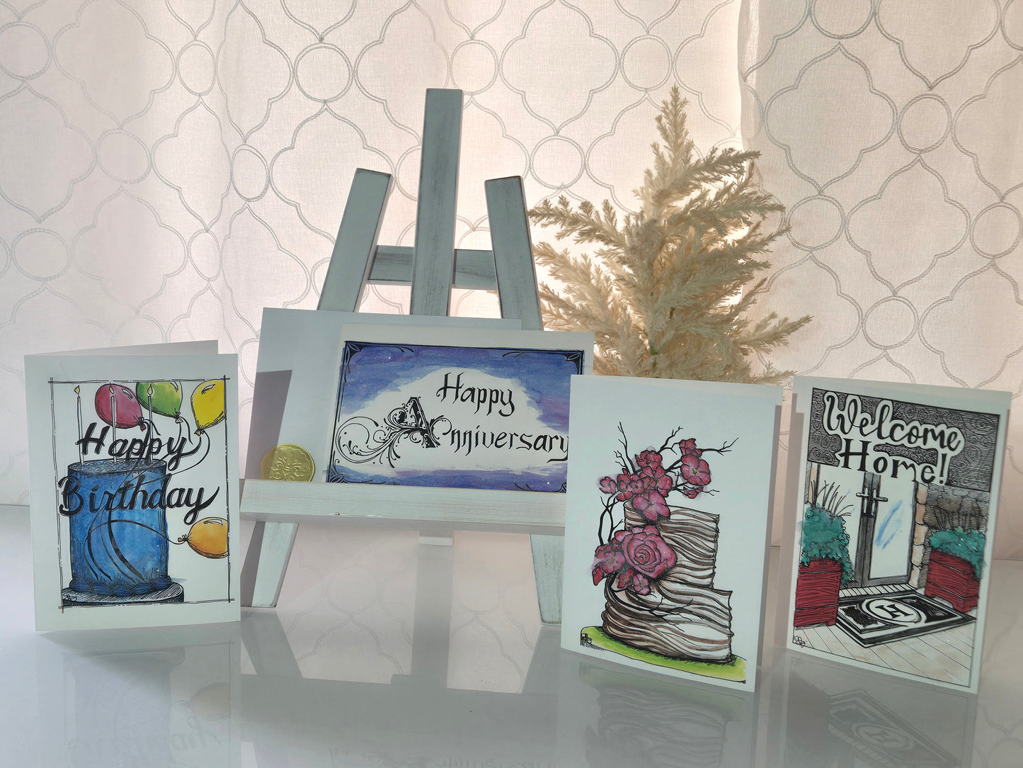 Greeting Cards - 4 card bundle