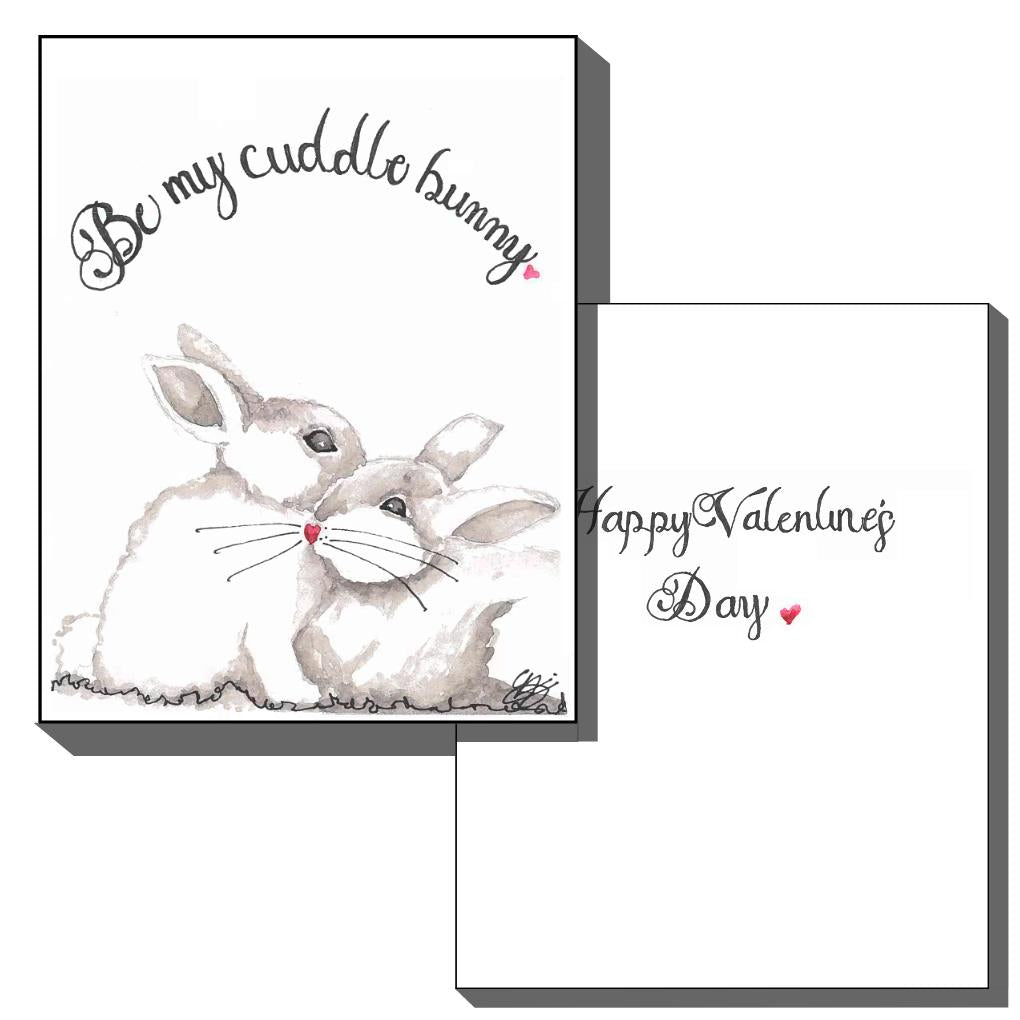 Snuggle Bunny (4) card collection