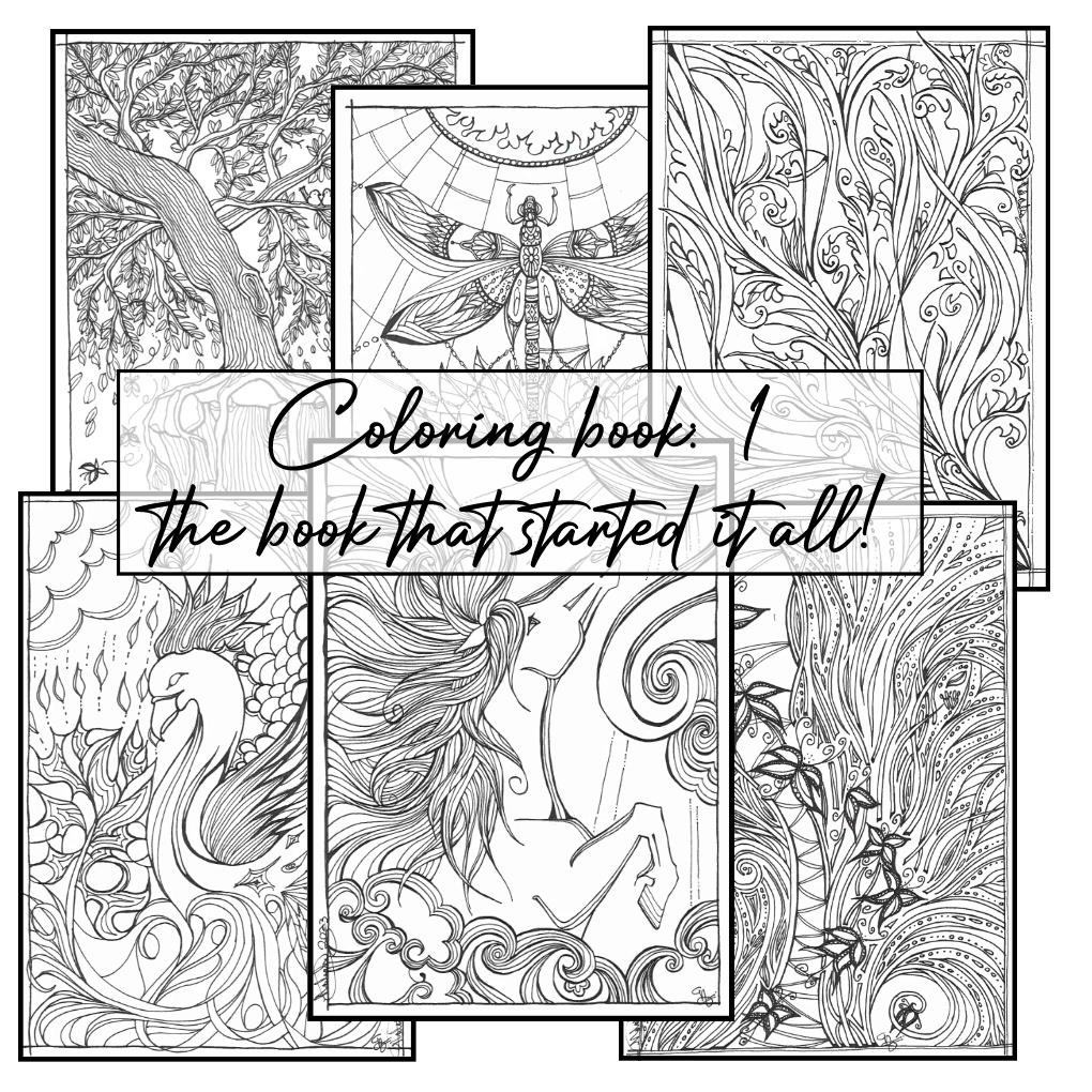 2025 Coloring Packet (12) 8.5"x11" pages