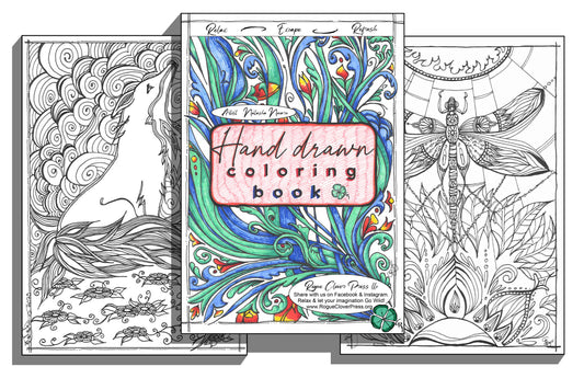 2025 Coloring Packet (12) 8.5"x11" pages