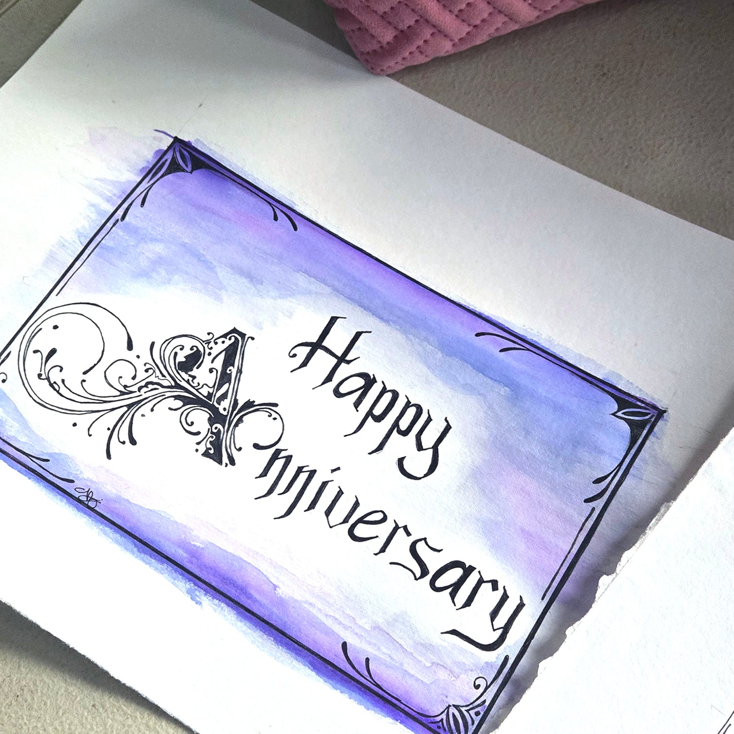 Happy Anniversary card (5x7)